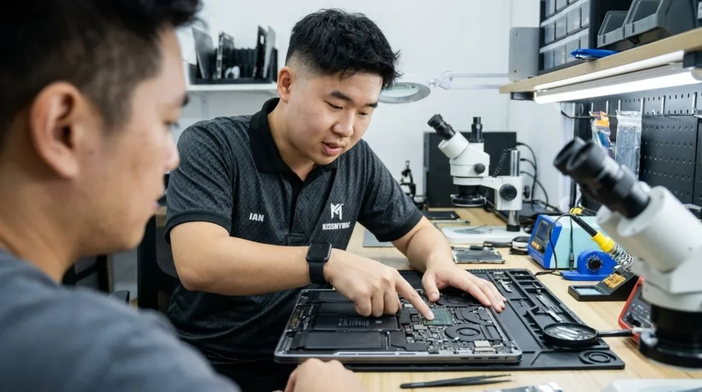 macbook repair in salak selatan - kissmymac