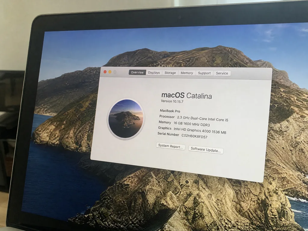 About This Mac showing 16GB memory after a MacBook RAM upgrade