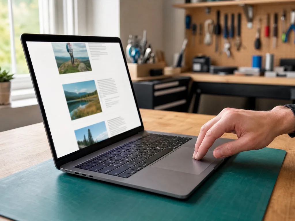 Testing click, Force Touch and gestures on a MacBook trackpad after replacement